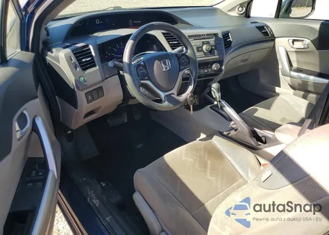 2012 Honda Civic Ex из США, поврежденный, VIN 2HGFG3B85CH531173